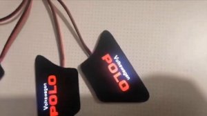 Подсветки ручек дверей салона автомобиля Volkswagen Polo