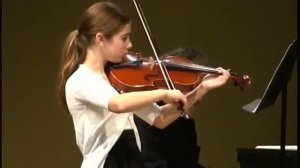 Naomi plays  Minuet by L. Boccherini