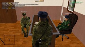 РЕАЛЬНЫЙ ПСИХОЛОГ играет СВОЮ РОЛЬ В АРМИИ GREENTECH RP // GTA CRMP