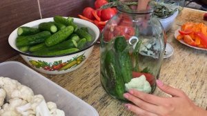 «ОГОРОД В БАНКЕ» - маринованные овощи на зиму. Все краски лета в одной банке!!!