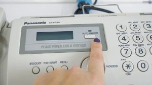 Факс Panasonic KX-FP207UA - видео обзор