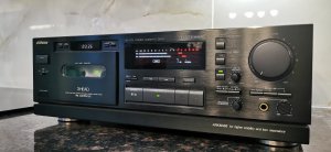 Высококачественная кассетная дека JVC Victor TD-V731,  с дистанционным управлением -ЯПОНИЯ-1989 год