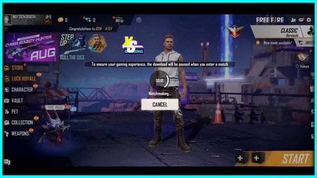 Free Fire Hack Can Play Rank - Fast Matchmaking - Free Fire Mod Menu No Ban - Free Fire Hack v1.57. смотреть онлайн