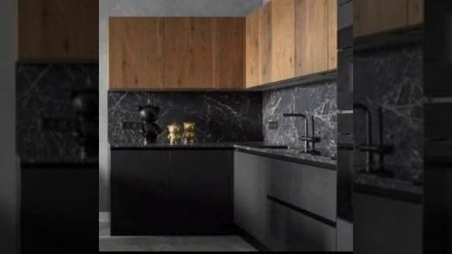 Дизайн темная кухня смотреть онлайн