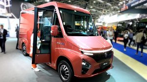 ГАЗ SDV 3.5 новый фургон доставки для крупных городов. Низкопольный грузовичок на электротяге