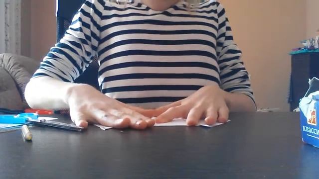 Оригамми из бумаги《КИСКА》||| Поделки ТВ|||