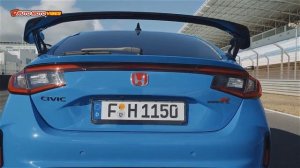 2023 Honda Civic Type R FL5 (Racing Blue) - high-performance hatchback Design Specs and Features