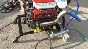 19.07.2017г Двигатель Honda j30a для водометного катера