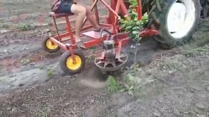 Приствольная почво фреза для обработки деревьев