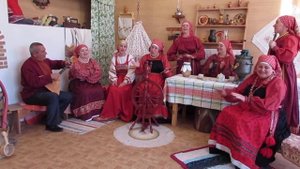 «У Палашки муж Игнашка» - шуточная Фольклорный ансамбль «Калинушка» Ртищевский СДК