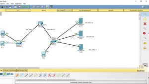 DHCP DNS and Web Server configuration in cisco packet tracer