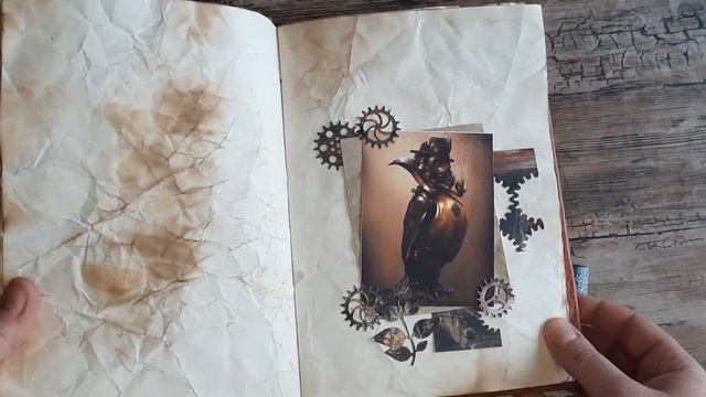 Стимпанк Блокнот скрапбукинг смотреть онлайн