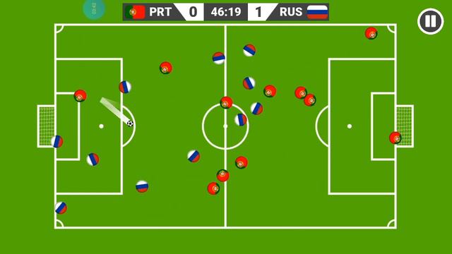 Футбол шариков ( Португалия vs Россия ) кого следующим? #братцы #marble #marblefootball смотреть онлайн