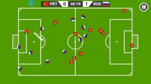 Футбол шариков ( Португалия vs Россия ) кого следующим? #братцы #marble #marblefootball