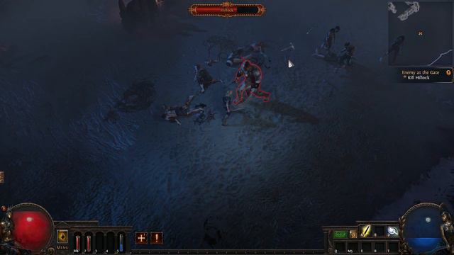 PATH OF EXILE KILLING HILLOCK IN HARDCORE RUTHLESS AS SCION #pathofexile #pathofexileguides
