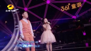 Брат и сетра исполнили песню "You Raise Me Up"! Очень красиво и душевно! на шоу Let's Sing Kids 3