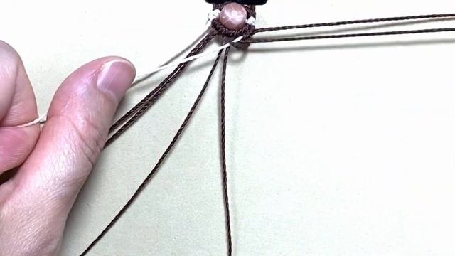 How To Make A Macrame Bracelet With Beads | Step By Step