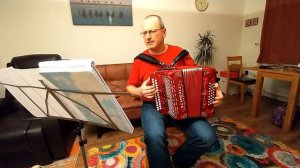 Русская народная песня "В роще пел соловушка" (ой как ты мне нравишься). Гармонь.