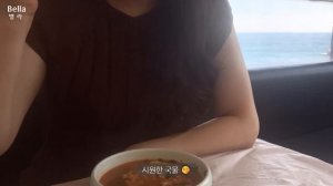 ENGl자취 브이로그. 강원도 속초 여행, 맛집, 여행코스 ?유명한 한우 소고기, 회국수, 명란 바게트, 대게, 참돔, 곤드레밥, 감자전, 감자옹심이. 벨라 Bella Vlog