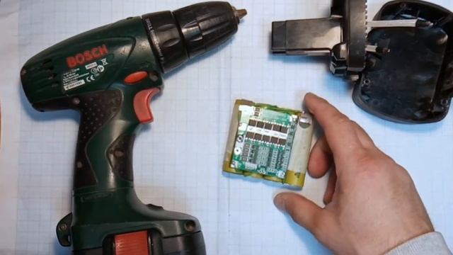 Переделка шуруповерта Bosch psr 14,4 на литиевый аккумулятор ? #переделканалитий смотреть онлайн