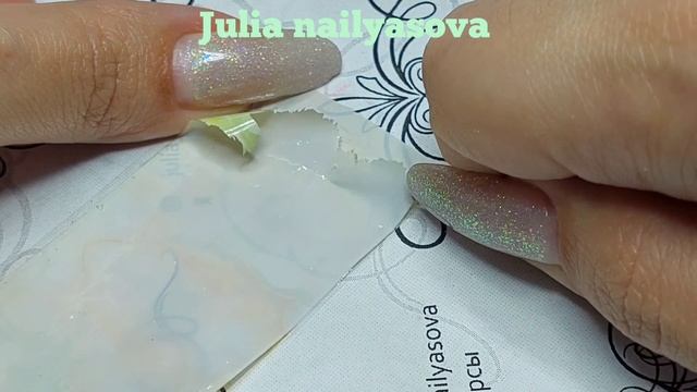 ЛАЙФХАКдля начинающих! Отсоединяем тонкую фольгу сАлиэспресс от плёнки большим куском!Дизайн ногтей