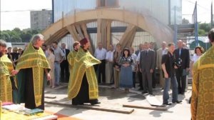 Строительство храма прп. Серафима Саровского, часть 1
