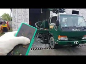 Автобетононасос Isuzu Elf длина 16 м