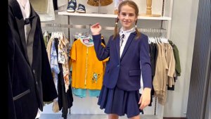 ВЛОГ Выбираем школьную форму для Алины Едем в гости к друзьям