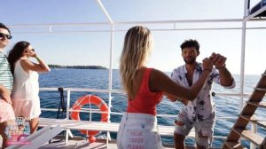 Roger & Edyta bachata social dancing on the boat, Rovinj - Croatian Summer Salsa Festival 2021