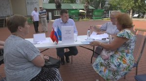 "Выездная администрация" прошла в городском парке