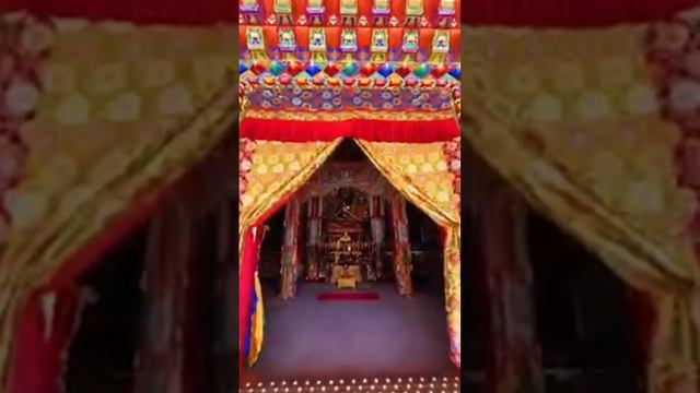 Je Tsongkapa in Kumbum Monastery in Amdo. He is the founder of Gelugpa tradition Tibetan Buddhism.