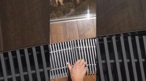 Чистим внутрипольный конвектор(батарею)