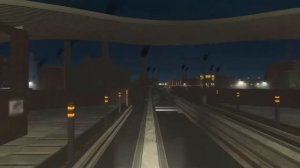 Cities Skylines - MONORAIL BUT AT NIGHT: First Person (POV)  - S1 Ep 3