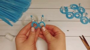 Самая красивая Новогодняя корона на Новый год 2024 Своими руками ❄️ Из синельной проволоки