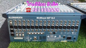 Allen & Heath Mix wizard 3 16:2 #มือสองนอกแท้เอฟเฟคหวานๆ สภาพสวยกริ๊ป