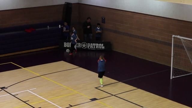Boys  Girls Indoor Soccer Game  5th  6th Grade COED Recreation Soccer