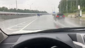 ЛК Прадо 150 Bridgestone Alenza 001 тест на аквапланирование