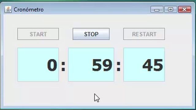 Cronómetro - Realizado en Java y Netbeans (Threads) смотреть онлайн