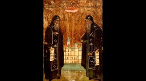 СВЯТЫЕ ПРЕПОДОБНЫЕ СЕРГИЙ И ГЕРМАН ВАЛААМСКИЕ.