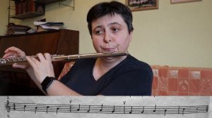 Флейта   I   Упражнения 1-4 по "Школе" Н. Платонова