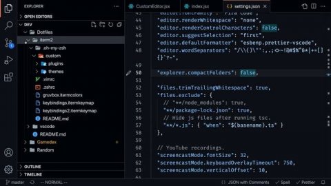 How to Customize Visual Studio Code Settings.json