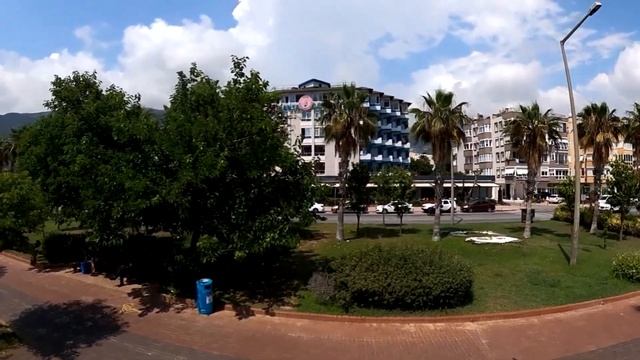 Пляж Клеопатры Бульвар Ататюрка -4 Alanya Kleopatra Beach Ataturk Boulevard सागरतट 海灘 ビーチ شاطئ GoPr