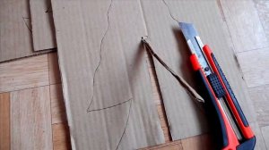 ЁЛКА из картона и ниток с объёмной кроной