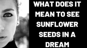 What Does It Mean to See Sunflower Seeds in a Dream?