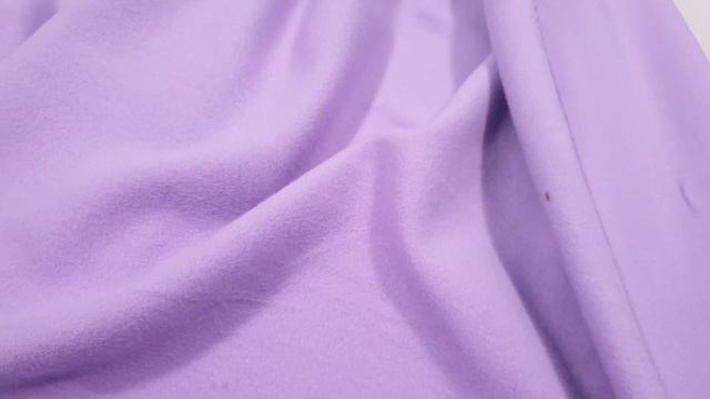 Ткань Футер начес 3х нитка 3075202 Гребенное Однотон лаванда смотреть онлайн