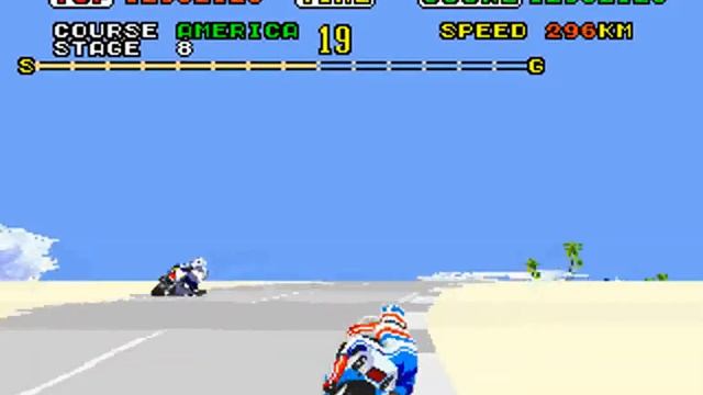 SUPER HANG-ON (Sega - Arcade - 1987) смотреть онлайн