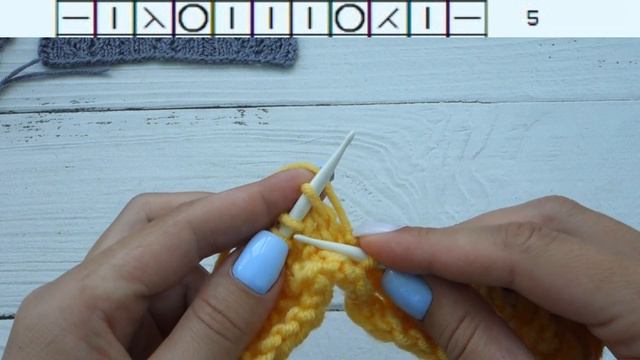 Ажурный узор спицами схема + описание/Openwork Pattern With Knitting Needles Scheme + Description