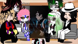 Upper moons+ Muzan react to tanjiro and nezuko 1/2