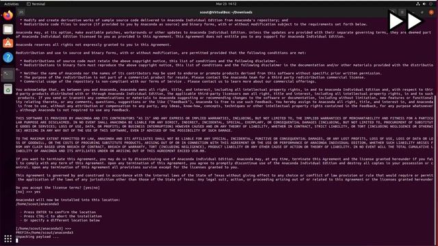 Anaconda Python Tutorial For Beginners Install on Ubuntu Linux (2022)