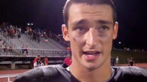 Bedford QB James Caparell - Aug. 31, 2012